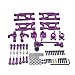 DAIHAOUU for WLtoys14400001-02 144010124016 124017124018 124019 for Rlaarlo 1/14 1/12 AMX-12 LC 1/14 for RacingRC Car Upgraded Parts Accessories(Red)