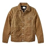 Marzz Store Mens Trucker Jacket, Corduroy Jacket Men, Summer Motorcycle Jacket, Heated Field Mens Wool Jacket (US, Alpha, Large, Regular, Regular, Field Tan)