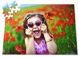 70 Large Piece Personalized Custom Photo Jigsaw Puzzle, 18x24.5in.