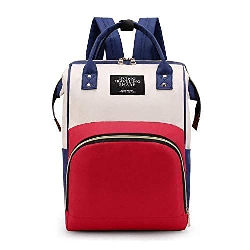 Image of Chinmay Kids Baby Diaper Backpack for New Born Baby Mother /Mom Stylish Polyester Organizer Bag for Casual Travel Outing & Traveling - Multicolor