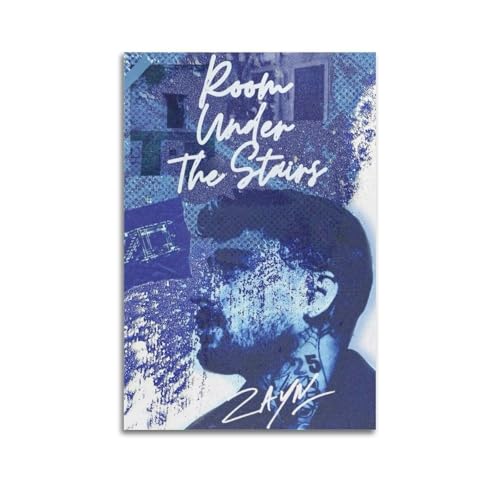 JTFCKH Zayn Room Under The Stairs Rapper Music Firmado Limited Album Cover Prints Posters Lienzo Arte de pared Habitación Pósters Estéticos Música Aula Dormitorio Decoración de Pared Arte 30 x 45 cm