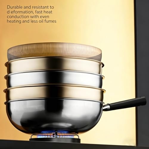 Wok de Titanio con Tapa, Antiadherente, 11.81" miniatura 6