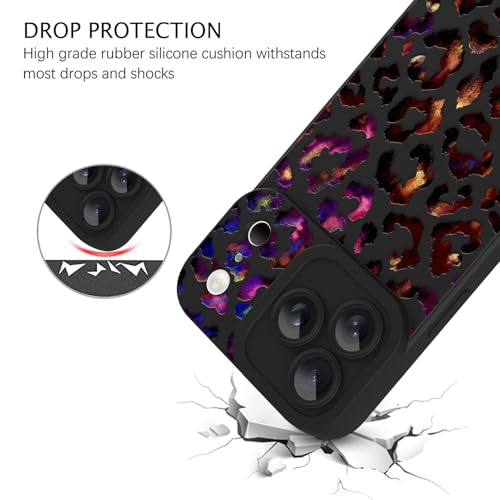 Image of ZIYE for iPhone 17 Pro Case Gradient Leopard Pattern Phone Case