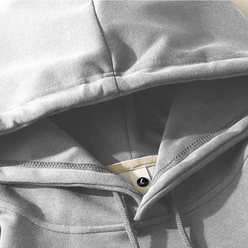 Hoodies for Men Fall 2025 Trendy Long Sleeve Pullover Oversized Jackets Hooded Lightweight Sweatshirts with Pockets4