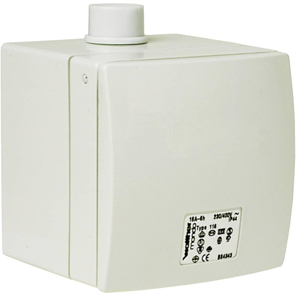 Gave sists.señaliz.conex. - Base mondo 16a 3 polos+neutro+tierra ip447 ceetyp