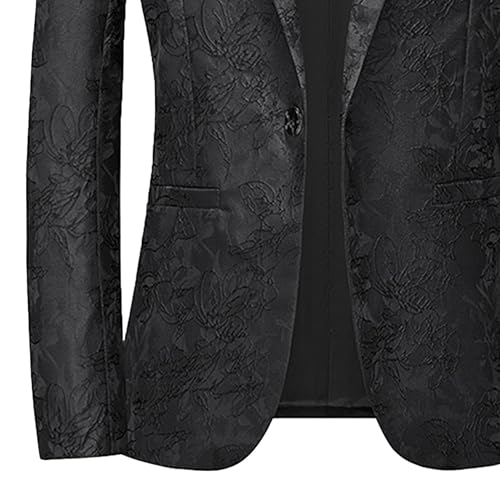 Men's Printed Casual Blazers Business Work-Ready Suit Jacket Formal Banquet-Appropriate Sport Coat3