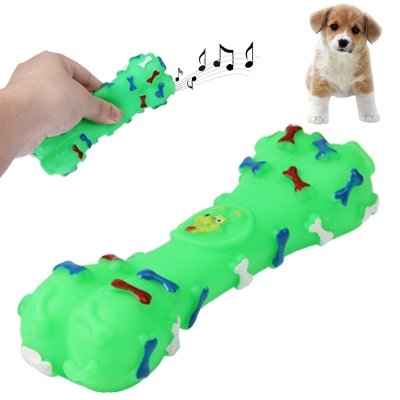 Pups&Pets Squeaky Interactive Colorful Squeaky Bone Print Non Toxic Sound Bone Shape Plastic Pet Toys with Whistle for Dogs, Puppies and Cats (B0B1N13F27) Amazon Price History, Amazon Price Tracker