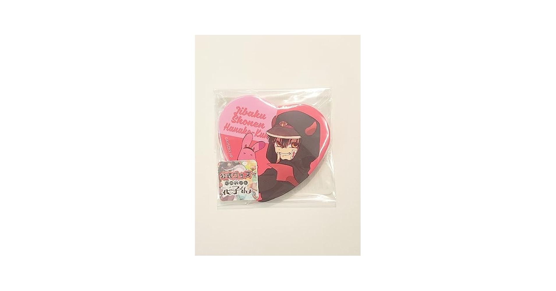 Amazon | ハート缶バッジ 地縛少年花子くん 小悪魔パーカーver