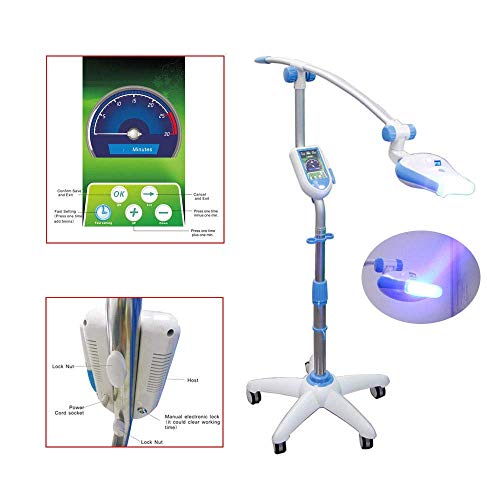 Image of BoNew Teeth Whitening System Bleaching Mobile Floor Digital Display Light Lamp