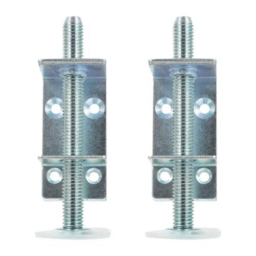 Patas de mueble regulables en acero resistente con almohadillas protectoras 2