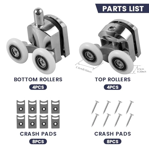 La mejor selección de Puertas de ducha para comprar hoy. 17 Imagen adicional