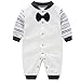 Śpioszki bawełniane kombinezon do zabawy dla chłopców i dziewczynek Gentleman, 0-12 miesięcy
