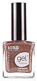 KISS New York Gel Strong Nail Polish 0.44oz (KNP027 - Champagne)