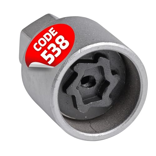 SW-Stahl 02383L-18 Felgensicherung/Felgenschloss VW Adapter 538