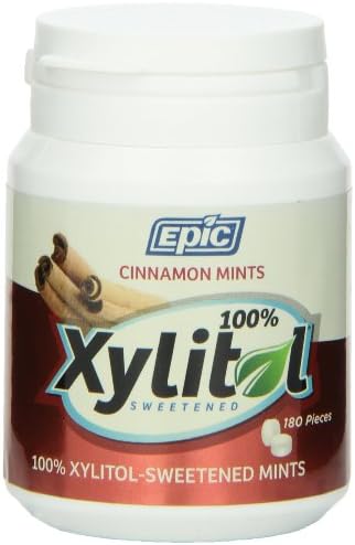Epic Dental 100% Xylitol Sweetened Breath Mints, Peppermint, 180 Count - View #10
