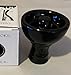 New Black V-tex Hookah Bowl Shisha Head Charcoal Smoking Accessory for Pipes