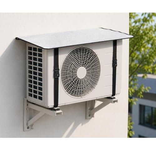 Image of ANPRO || Split Ac Cover Outdoor Unit Cover | Heat-Insulated, Weather-Resistant Protection | Extend AC Lifespan & Boost Energy Efficiency ac outdoor unit protector for (1.5Ton) compatible for all ac