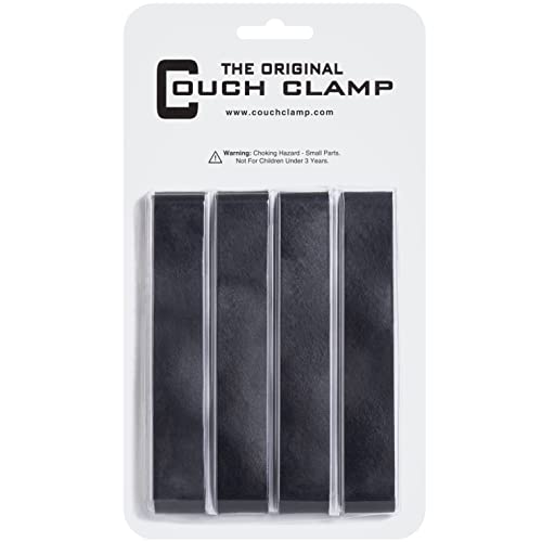 Couch Clamp – Sofa Verbinder für Ecksofas & Wohnlandschaften (4er-Set) – Möbelverbindung gegen Rutschen & Spalten – Kein Werkzeug nötig – Universelle & Bodenfreundliche Lösung