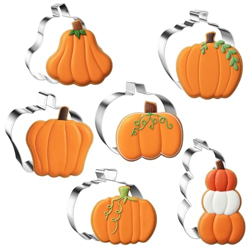 FUSOTO 6PCS Pumpkin Designs