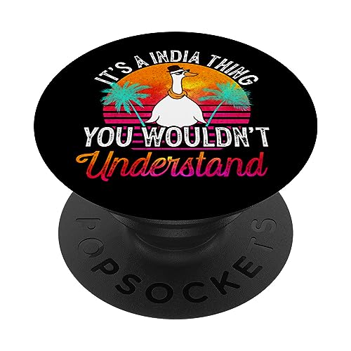 Es una cosa de la India que no entenderías divertido nombre de la India PopSockets PopGrip Intercambiable
