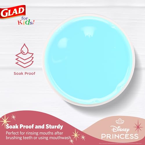 Glad for Kids Disney Princess Mini Paper Cups, 3 Oz, 100 Count, 6-Pack - image 4