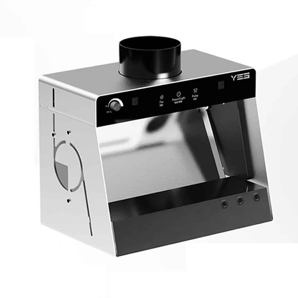 Cabine de pulvérisation pour modélisme Toplionace 0.5 avec rideau d'eau et système d'extraction