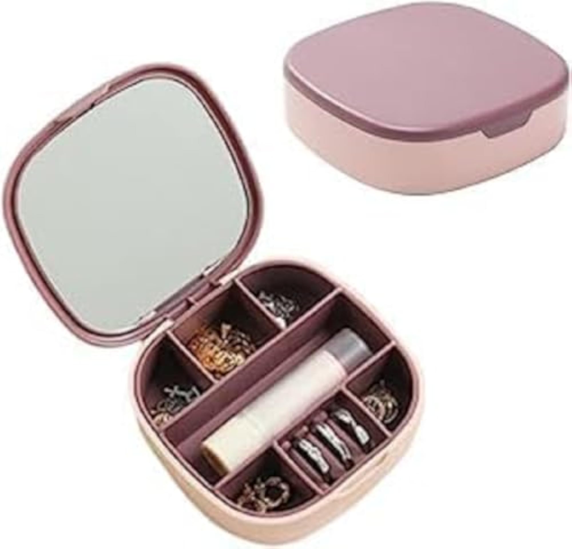 Mini Portable Jewelry Organizer Box for Travel
