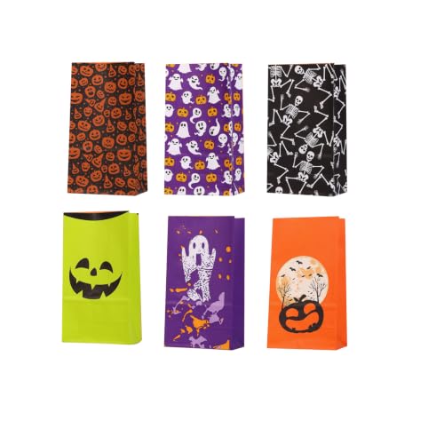Oeyliz Halloween Treat Bags with Stickers 24 Pcs Trick or Treat Goody Bags - image 1