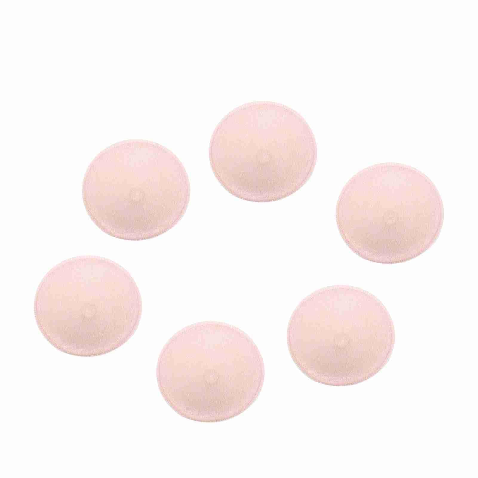 6pcs Soft Cotton Breast Pads Reusable Absorbent Nursing Pad