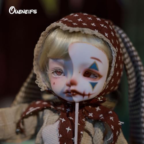 Muñeca articulada resina Jokerbjd Halloween 1/6 miniatura 3