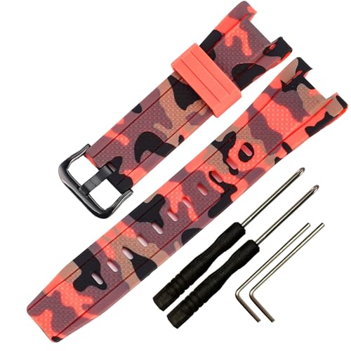 vxg G-SHOCK oh݊i hXgbv JVI GST-S210 GST-W110 GST-W100 GST-S110 GST-S100 GST-B100 GST-S300 (Camouflage Orange/Black Buckl