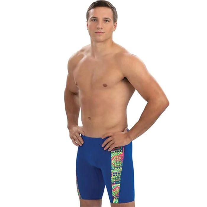 Jammer Dolfin Reliance anti-chlore bleu roi et rose pour éviter l'usure