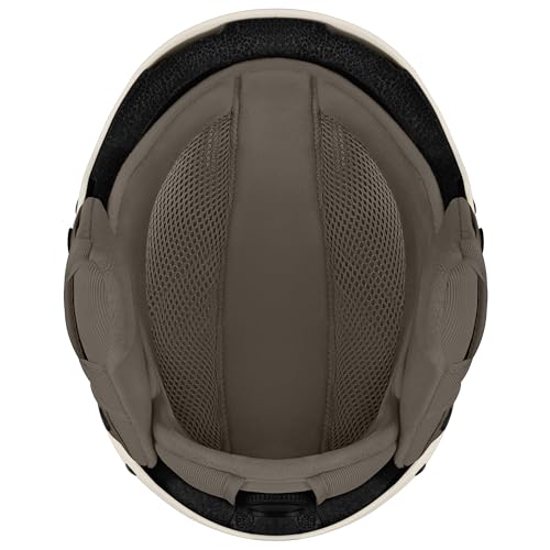Image of Retrospec Zephyr Ski Helmet - Snowboard Helmet for Adults & Youth with Adjustable Fit, 9 Breathable Vents, Removable Washable Earmuffs - Snow Sports Helmet for Men & Women