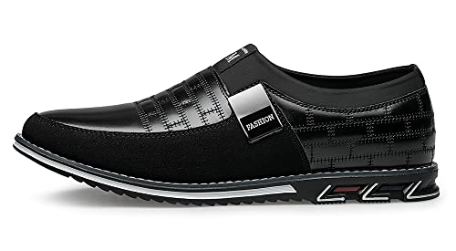 Men's Dress Shoes Comfort Sofft Premium Leather Fashion Casual Loafers Business Office Oxford Working Driving Walking Dress Sneakers Shoe2