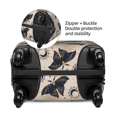 Travel Luggage Cover Protector - Ramadan Moth Anti-Scratch Suitcase Covers Fits 18-32 Inch Luggage4