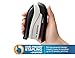 Bostitch Office inSHAPE Compact Stapler, 15 Sheet Capacity, One Finger, No Effort, Spring Powered, Black/Gray