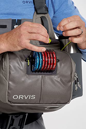 Orvis Fly Fishing Sling Pack - Easy Reach Single Strap Fishing Backpack With Durable Docks For Fly Fishing Accessories, Sand #TOP6