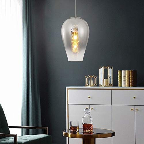 Lustre suspension dégradé de haute qualité avec douille de plafond e27 salon