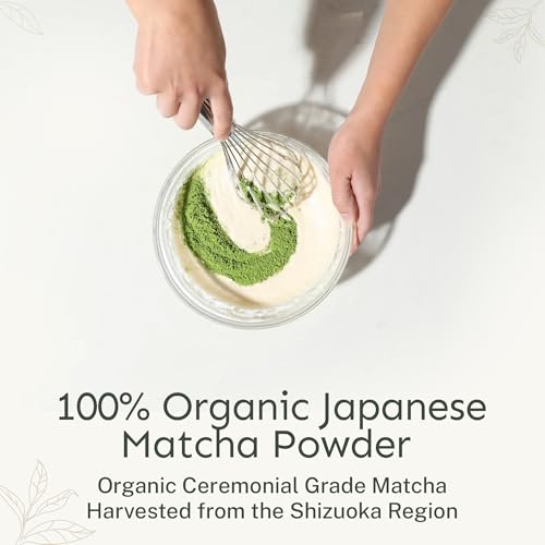 Polvo de té matcha orgánico ceremonial 50 porciones miniatura 3