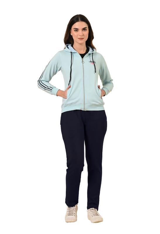 starfox Women's Fleece Zipper Co-ord Set-picture-13