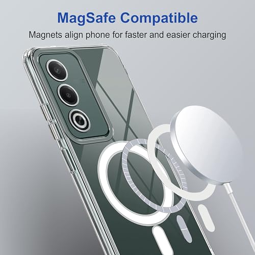 Image of amazon basics Back Case Cover for Oppo A3 Pro 5G | Scratch-Resistant Back Case Cover | Clear