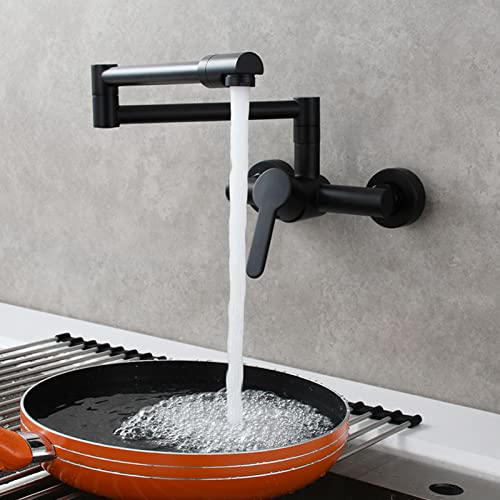 Robinet de remplissage en laiton mural mitigeur de cuisine orientable