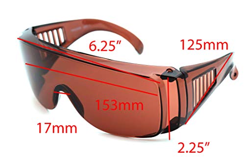 ColorViper Fit Over Wrap Around Sunglasses No Blind-spot Safety Glasses2