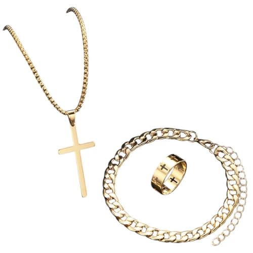 Chaîne collier bracelet bague acier inoxydable homme femme parure bijoux punk tendance 2026