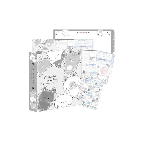 ももんち Amazon | クラックス ノート プロフィールブック アソボウネコ 137662