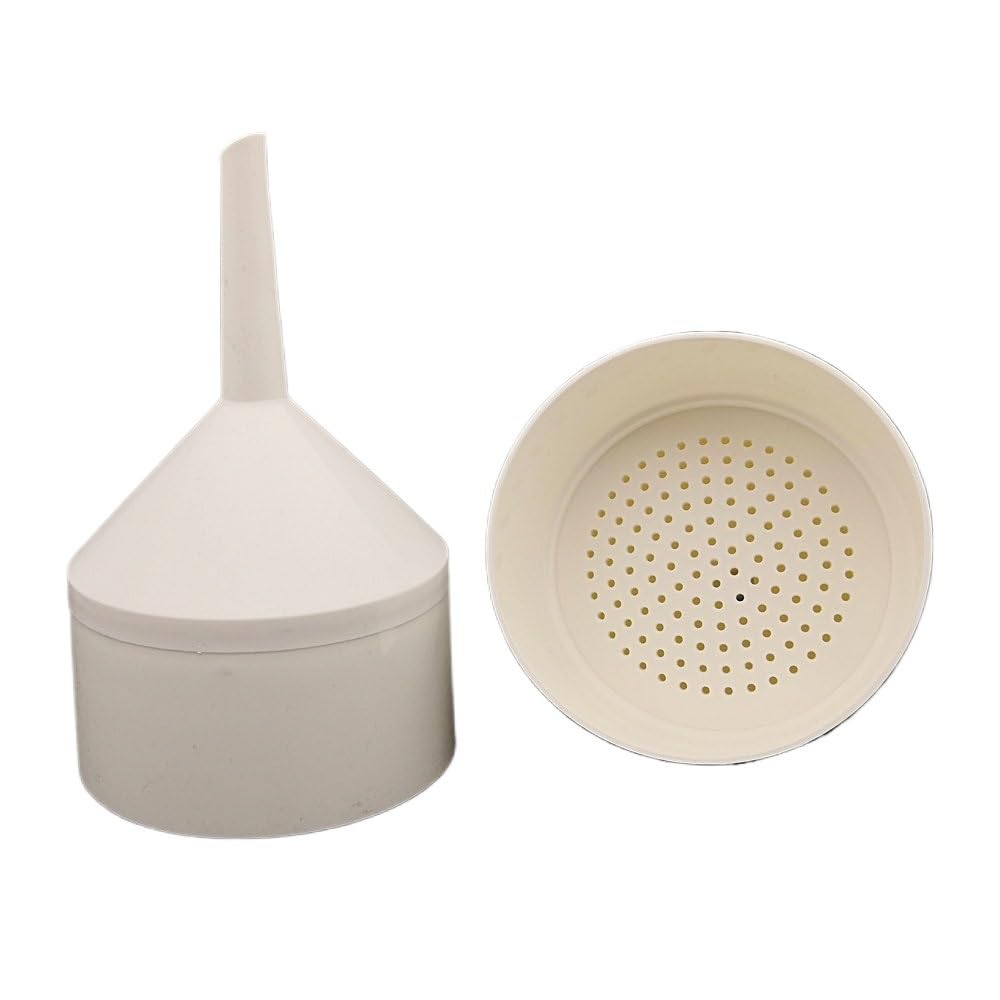 1 entonnoir en plastique PP entonnoir Büchner amovible 55/70/90/110/150 mm for expérience scolaire(Bottom ID 90mm)