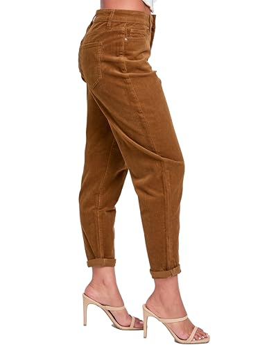 YMI Jeans Women's Corduroy Mom Fit Pants2