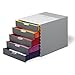 Produktbild DURABLE | Schubladenbox VARICOLOR® | HxBxT 292 x 280 x 356 mm | 5 Schubladen | grau