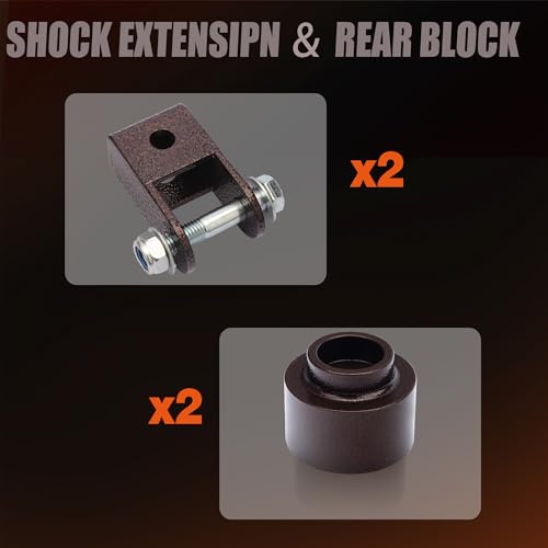 Image of 2 inch Rear Lift Block for 2009-2018 Ram 1500 4WD