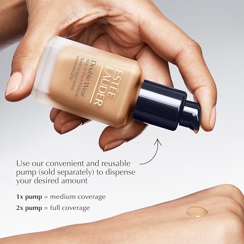 Image of Estee Lauder Double Wear Stay-in-Place Foundation Makeup | 36-Hour Long-Wear Oil-Free Liquid Matte Foundation | Hydrating, Breathable, Buildable | New Formula